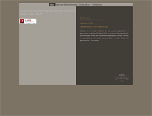 Tablet Screenshot of chateau1525.com